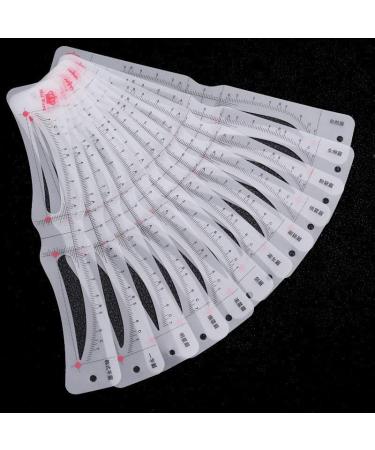 Instabrow Stencil Kit Instabrow Stencil Kit Insta Brow Stencil Kit Eyebrow Stencil and Stamp Kit Eyebrow Trio Stencil Kit Eyebrow Stencil (Dark Brown) - Buy Online on GoSupps.com