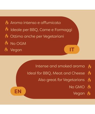 Erbotech Liquid Smoke Concentrated Food Additive Gives your dishes an intense and smoky flavor Ideal for BBQ meat and cheese Also excellent for vegetarians GMOfree 30 ml - Buy Online on GoSupps.com