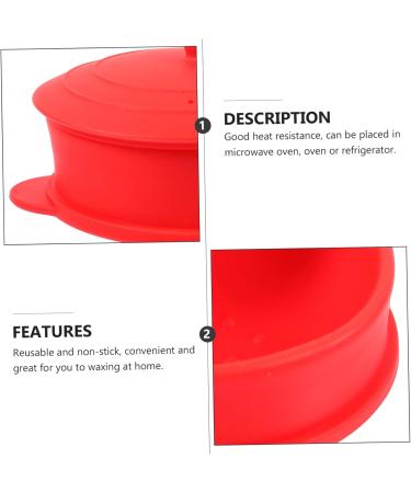 Buy Healeeved Silicone Wax Bowls - Reusable Anti-Drop 2-Piece Set for Hair Removal | International Shipping - Buy Online on GoSupps.com