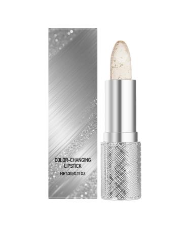 JINGLING JINGLING Color-Changing Lipstick - Moisturizing Beauty Product - Beauty Lipstick - For Women Girls Teens Daily Commute Work Travel Party Date
