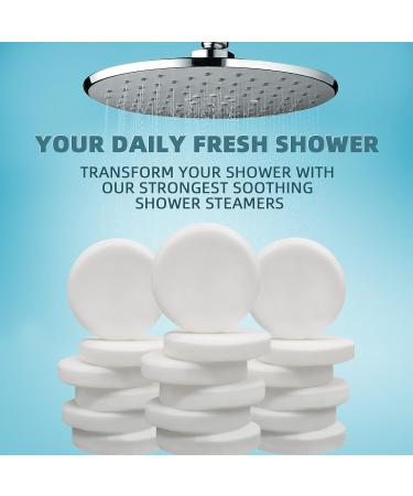 Mismystery Eucalyptus Menthol Shower Steamers for Sinus Relief and Relaxation - Shower Bombs for Aromatherapy Bath - Fathers Day Gift - Buy Online on GoSupps.com