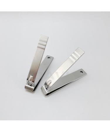 HCHGJKN Nail Clippers Straight Mouth Stainless Steel Nail Clipper Manicure Pedicure Cutter Trimmer Cuticle Nippers For Nail Care Silver - Buy Online on GoSupps.com