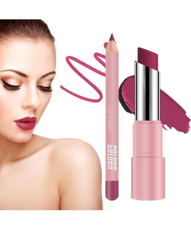  Dubbulon Tinted Lip Balm | Waterproof and Resistant Contour - Long-Lasting Nourishing Plumping Effect Non-Sticky Matte Finish for Cold Weather Nighttime and Everyday Makeup - Buy Online on GoSupps.com