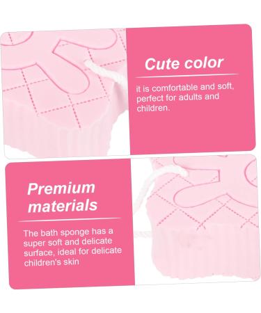 minkissy Bath Sponge Shower Scrubber for Body Dead Skin Sponge Foam Body Scrubber Body Wash Sponge Scrubber Body Sponge Body Shower Sponge Sponges for Bathing Modeling 3D Bath Brush PVC - Buy Online on GoSupps.com