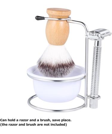 2 in 1 Men's Shaving Set | Shaving Brush Holder & Soap Bowl Tool - Premium Grooming Essentials for a Perfect Shave - Buy Online on GoSupps.com