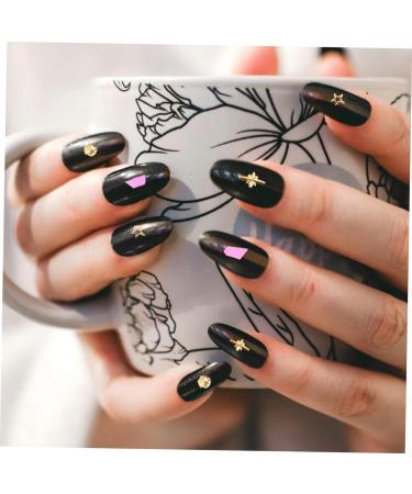 minkissy 6 Boxes Shell Nail Sequins Tape Dispenser Oval Foundation Brush DIY Nail Stickers Rhinestone Kit Nail Water Decals Manicure Sequins Nail Accessories Natural Applique Shell Pieces - Buy Online on GoSupps.com