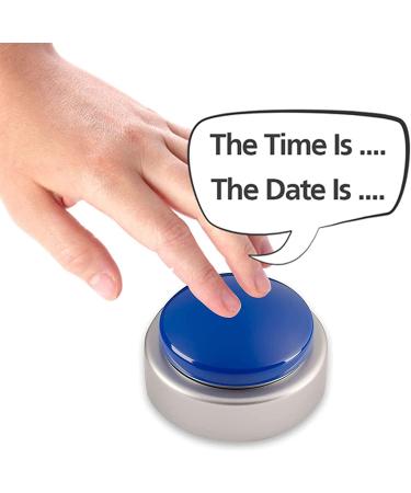 Talking Alarm Clock with Volume Control - Ideal for Visually Impaired - Blue - Buy Online on GoSupps.com