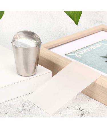 Clear Nail Stamp Heads & Scrapers Set - Soft Silicone DIY Nail Art Kit (Silver) for International Shipping - Buy Online on GoSupps.com