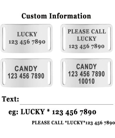 SLZZ Personalized Custom No Pull Dog Harness Leash Set with Name Phone Number-Heavy Duty Reflective Soft Padded Vest with Easy Control Handle for Small Medium Large Dog-2 Leash Attachments - Buy Online on GoSupps.com