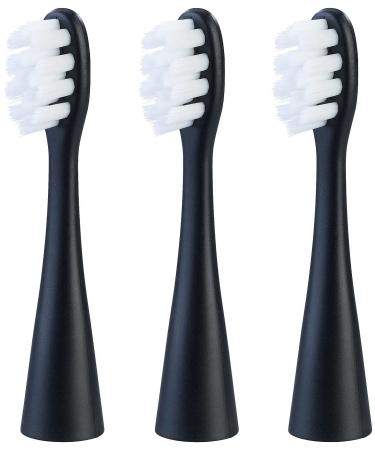 Newgen Medicals Accessories for Schalltzahnbrush with APP: 3 Set replacement brushes "Soft" for smart sound toothbrush SZB-200.App (rice set toothbrush electrical toothbrush with app oral shower)