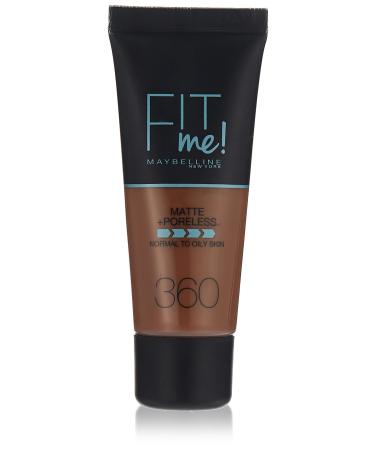 Maybelline Fit Me Matte & Poreless Foundation 360 Mocha 30ml 360 Mocha 30 ml (Pack of 1)