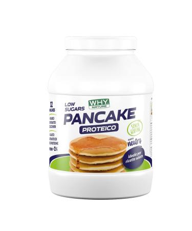 WHY NATURE Low Sugar Protein Pancake - No added sugar - Gluten free - 800g size (NEUTRO)