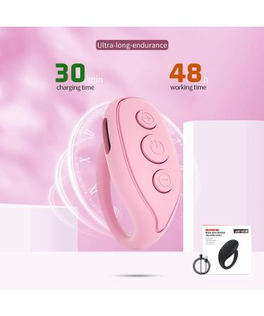 TIK TOK Bluetooth Remote Control Kindle App Page Turner for iPhone iPad Android  Camera Shutter Selfie Remote  Fashion Scrolling Ring Remote (Pink) - Buy Online on GoSupps.com