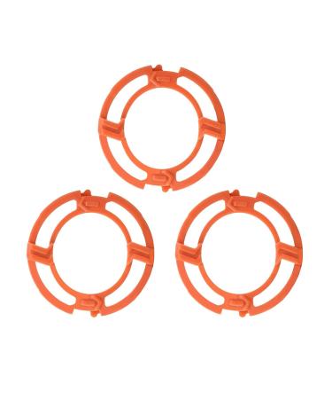 Akozon 3-Piece Orange Blade Retaining Rings Set - Compatible with 7000 & 9000 Series RQ12 - Fast International Shipping - Buy Online on GoSupps.com