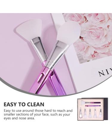 MAGICLULU 2 Sets Brush Set Skincare Products for Spatula Makeup Tool Facial Brush Facial Cleansing Products Applicator Brush Beauty Brush Soft Fur Care Brush - Buy Online on GoSupps.com