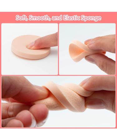 Ultra Soft 100Pcs Blender Sponges Set - Perfect for Makeup & Beauty | Foundation Eye Face & Powder Puffs - Wet & Dry Use - Buy Online on GoSupps.com