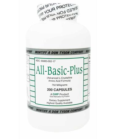 Montiff All Basic Plus Advanced Amino Acid Formula 200 Capsules