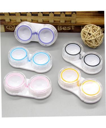 SOLUSTRE 15-Box Contact Lens Storage Case - Portable Travel Organizer for Contacts | Ideal for International Shipping - Buy Online on GoSupps.com