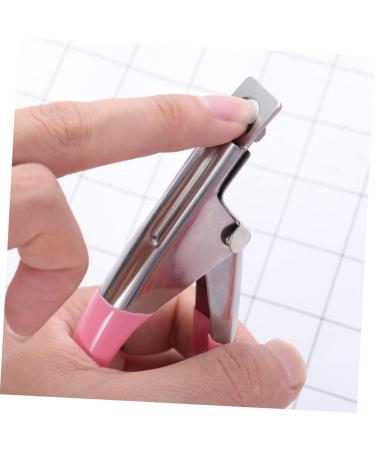 Housoutil Coffin Nail Acrylic Nail Tool Nail Trimmers Nail Scissors Nail Art Scissors Nail Clippers Silver Wigs for Women Nails Tools Nail Tool False Nail Tip Clipper U-cut Manicure medium Rosy - Buy Online on GoSupps.com