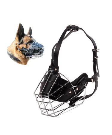 Petcute dog muzzle metal muzzle muzzle dog muzzle bite bark eat bite basket safety durable dog muzzle muzzle
