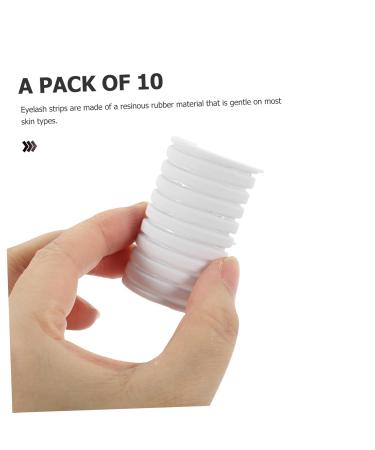 minkissy 3 Boxes Lash Strips Eye Lash Adhesive Strips Strip Lash Glue Eyelashes Strips Lash Glue Replacement Self-adhesive Strips Eyelash Applicator Line White Resin Glue Bulk - Buy Online on GoSupps.com