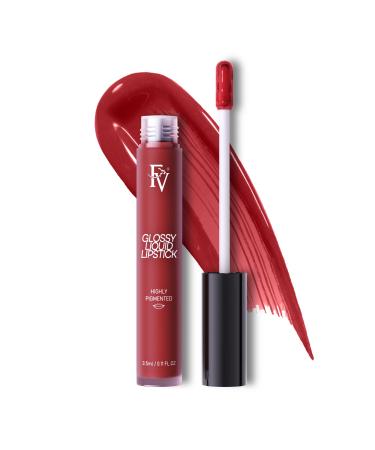 Rouge L vres Liquide FV Haute Pigmentation Finition Brillante Hydratation Intense Longue Dur e Teinte Royal-Glossy