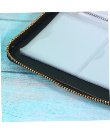 DOITOOL Nail Print Stencil Card Holder Pro Tech Helemts The Handy Stamping Plate Holder Bag for Nail Art Pouch for Nail Art Nail Art Plates Bag Cards Bag Manicure Template Photo Album Seal 16x12cm Black - Buy Online on GoSupps.com