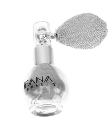 Shimmer Sparkle Powder Spray - Glitter Makeup for Face Body Hair & Nails | Silver White - Buy Online on GoSupps.com
