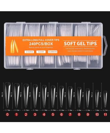 Fanao 240 Pieces Super Long Lace Nail Stickers Suitable for Holiday Dancing to Make You More Beautiful - Buy Online on GoSupps.com