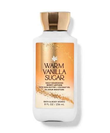 Bath & Body Works Warm Vanilla Sugar Body Lotion 8oz - Shea and Vitamin E, Moisturizing Skin Care - Buy Online on GoSupps.com