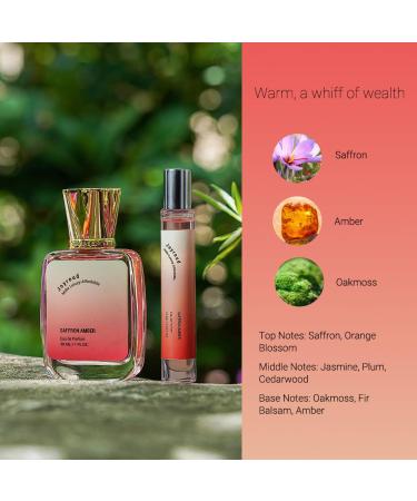 Saffron Amber Perfume for Women Roll on Perfume Travel Size Saffron Perfume Spray Vanille Eau De Parfum for Women Amber Perfume for Women Long Lasting 03 Combo Pack - Buy Online on GoSupps.com