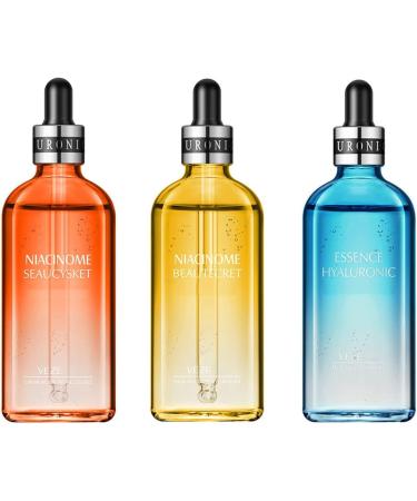 VENZEN Caviar Anti-Ageing Hyaluronic Acid Hydrating Beauty Primary Liquid Wrinkles Natural Firming Moisturizing Ingredients 100 ml (#1 BLUE (HA HYDRATING)) - Buy Online on GoSupps.com