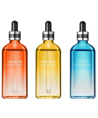 VENZEN Caviar Anti-Ageing Hyaluronic Acid Serum - Hydrating Beauty Liquid for Wrinkles & Firming - 100ml | Yellow Snails Formula - Buy Online on GoSupps.com