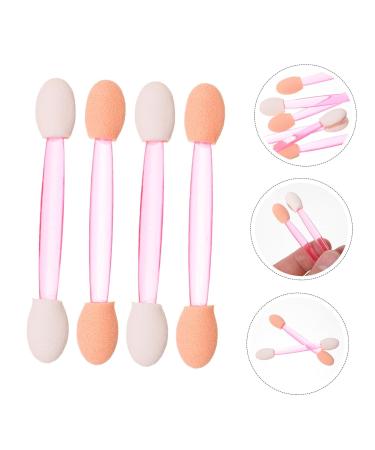 100pcs Dual-Sided Eye Shadow Sticks - Sponge Makeup Brushes | Pink Eyeshadow Applicators for Flawless Eye Makeup | International Shipping Available - Buy Online on GoSupps.com