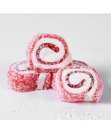 Bodrum Sultan Turkish Delight with Rose Turkish Delight 200 gram x 5 Pieces - Buy Online on GoSupps.com