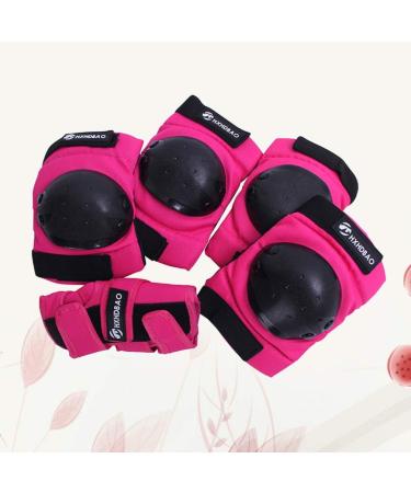 LIOOBO Kids Protective Gear Set - Knee Pads, Elbow Pads, Wrist Guards for Scooter Roller Skating - 6Pcs Outdoor Sports Kit - Buy Online on GoSupps.com