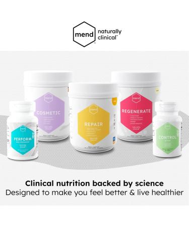 mend Perform - Organic Turmeric Ashwagandha Ginger Root Tablets for Joint Pain Relief - 60 Count, Made in USA - Buy Online on GoSupps.com
