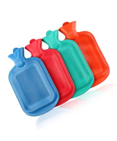 Generic Rubber Hot Water Bottle Hot Water Bag for Pain Relief Hot Compress Muscle Soreness (Size 2)