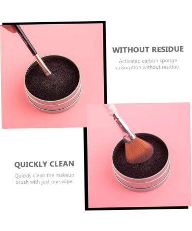 POPETPOP 12 Sets Makeup Sponge Tools Silicone Brush Cleaner Color Removal Cleaner Sponge Eye Shadow Makeup Brush Makeup Supply Cleaning Sponge Make up Makeup Tools Activated Carbon Sponge - Buy Online on GoSupps.com