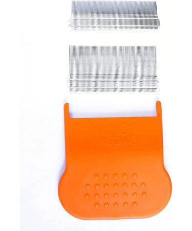 NitNOT Precision Metal Nit Comb - Dragons Den Endorsed Head Lice Treatment for All Hair Types - Buy Online on GoSupps.com