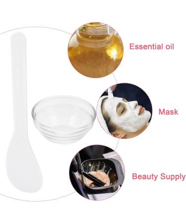 Beaupretty 5 Sets Facial Masks Mixing Bowls with Stick Spatula - 10 pcs DIY Glass Bowls for SPA, Cosmetic Beauty Tool - Buy Online on GoSupps.com