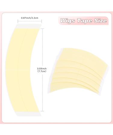 Vlasy 24 Pieces Double Sided Wig Tape - High Adhesive, Waterproof Lace Tape for Wigs & Extensions - Buy Online on GoSupps.com