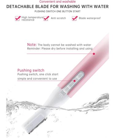 Rasoir lectrique sourcils pour homme et femme - Mini pilateur portable sans douleur pour sourcils visage l vres menton et duvet de p che tondeuse de pr cision piles - Buy Online on GoSupps.com