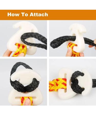 60 FT Heavy Duty Boating Tow Rope for Tubing - Towable Tube Tow Rope for 1-2 Riders - Buy Online on GoSupps.com