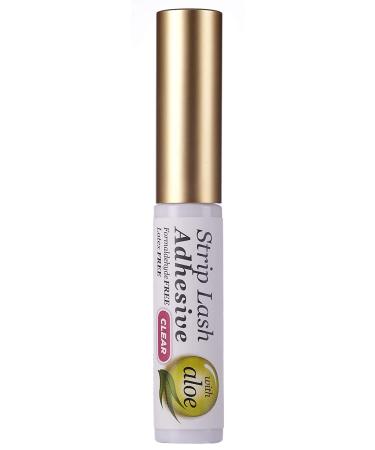 KISS Strip Eyelash Adhesive Clear 0.176 Oz (2 Pack) - 0.17 Ounce | Strong Hold, Waterproof Formula - Buy Online on GoSupps.com