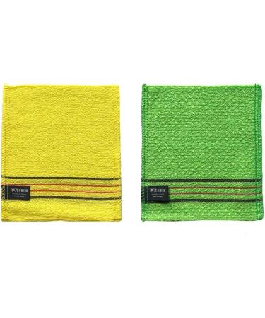 NOPIGO Korean Exfoliating Mitt and Body Wash Cloths Collection - Medium 4 Pack - Buy Online on GoSupps.com