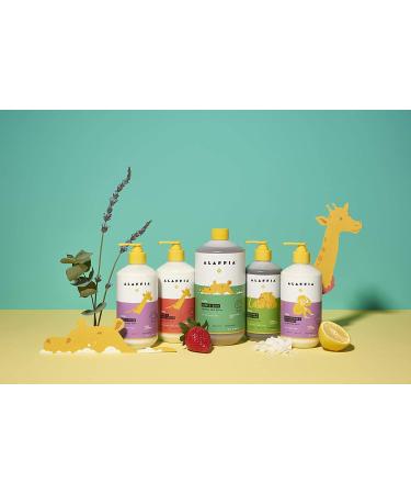 Alaffia Kids Coconut Strawberry Shampoo & Body Wash 16 fl oz | Natural & Gentle Cleanser - Buy Online on GoSupps.com