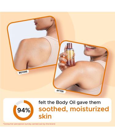 PureSense Deep Moisturising Body Oil 100ml | Macadamia Oil & Rose Petals - Hydrating Skincare for All Skin Types - Buy Online on GoSupps.com