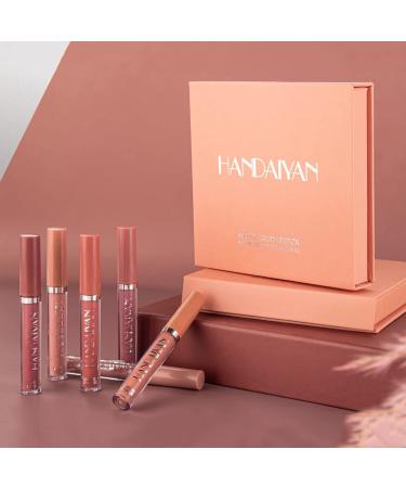 Kiogyek 6PCs Matte Lip Gloss Set | Long-lasting Waterproof Liquid Lipstick Gift Set - Buy Online on GoSupps.com