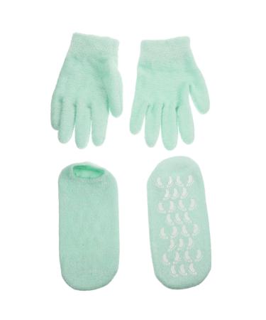 minkissy 1 Set Lotion Gloves Lotion Socks Hand Care Gloves Skin Care Gloves Gel Moisturizing Gloves Overnight Soft Moisturizing Gloves Ordinary Heel Socks Essential Oil Moisturizing Socks